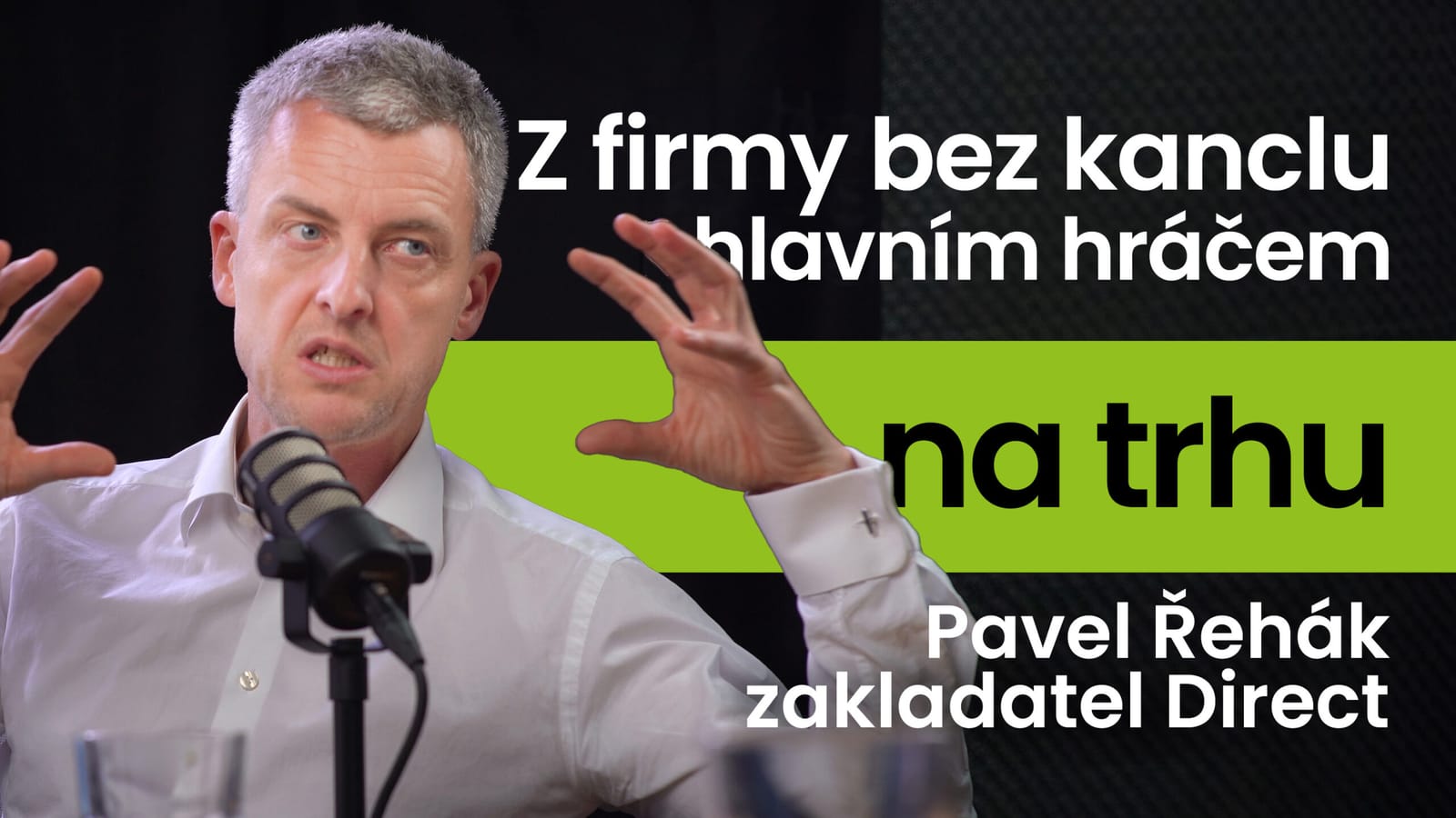 Pavel Řehák, zakladatel Direct: Z firmy bez kanclu hlavním hráčem na trhu