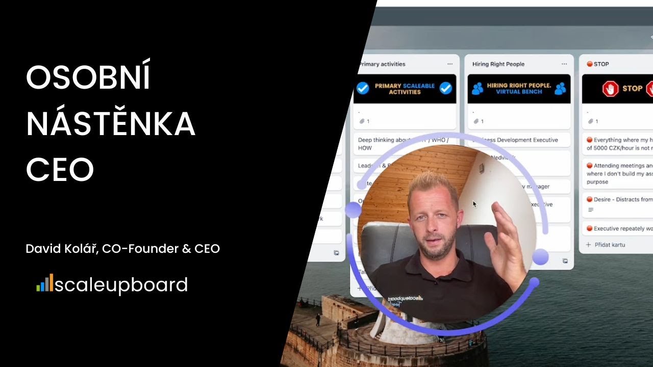 Osobní nástěnka CEO