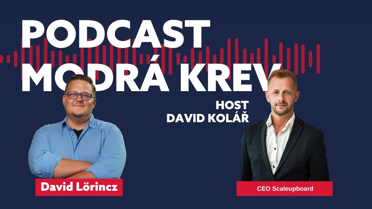 Metodika Scaling Up a klíčové momenty v řízení růstu firmy | Rozhovor Davida Koláře pro Modrou krev
