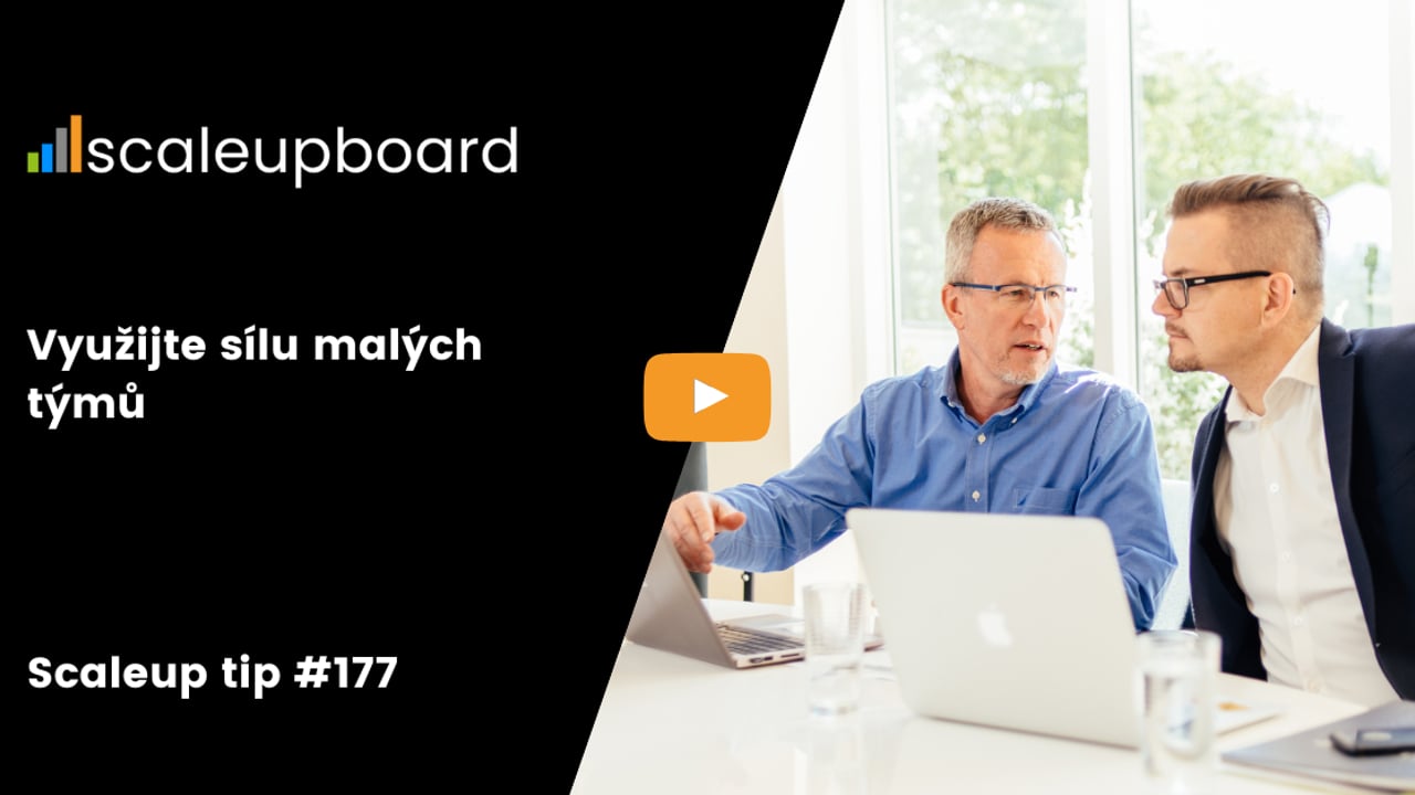 Využívejte sílu malých týmů | ScaleUp TIP #177