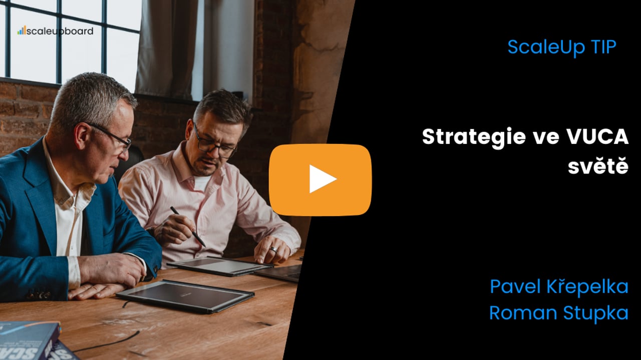 Strategie ve VUCA světě | ScaleUp TIP